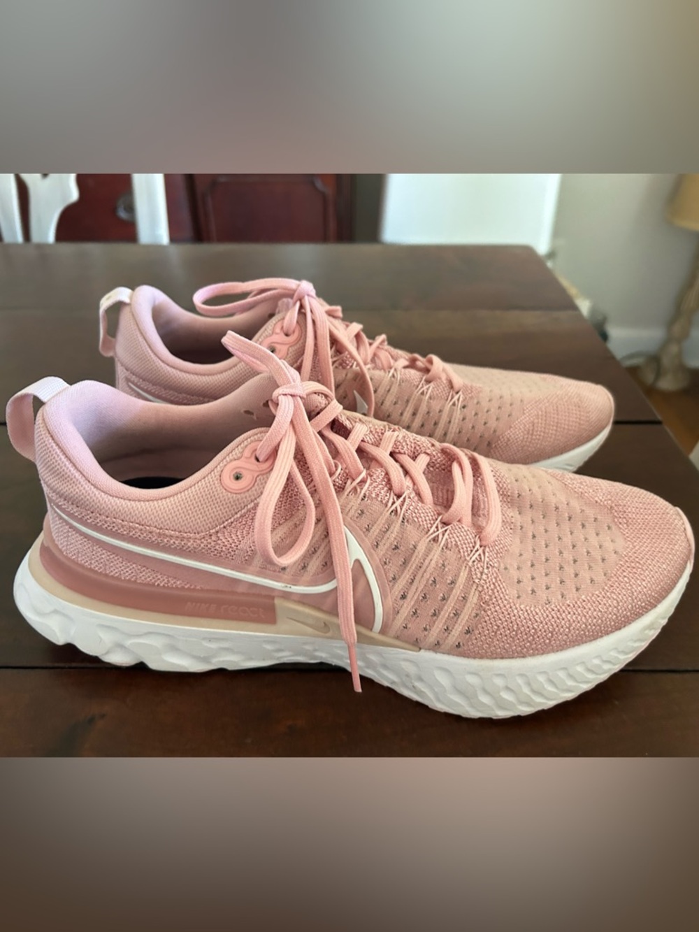 Nike React Infinity Run Flyknit Sneakers – Women’s 10.5 – Pink